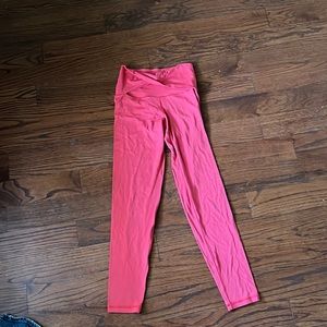 offline by aerie red leggings